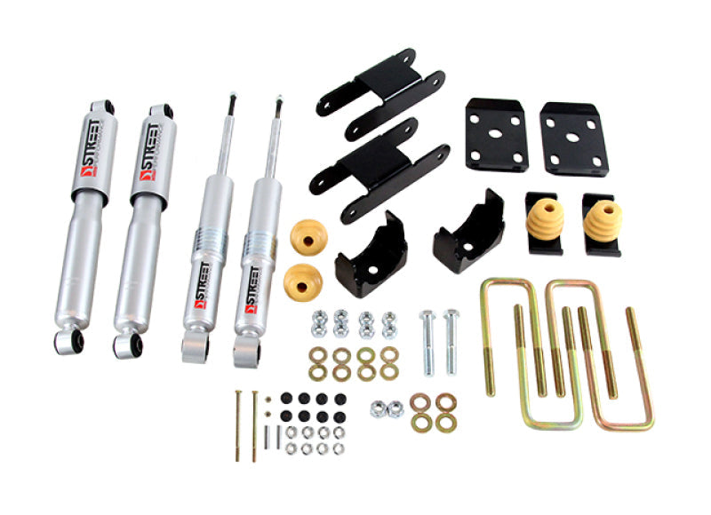 Belltech 2015 GM Colorado/Canyon Ext Cab Short Bed Lowering Kit w/ND II Shocks (view 3)