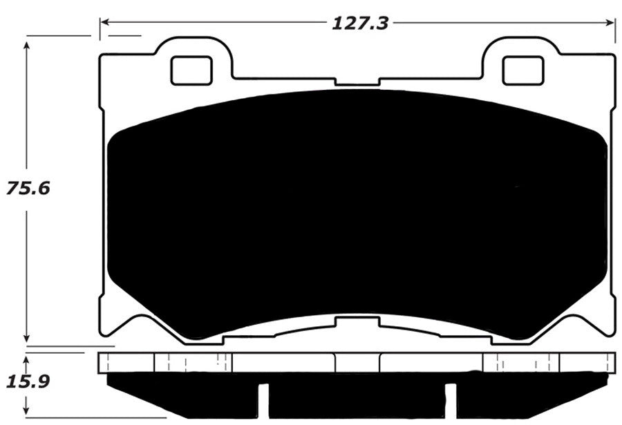 Porterfield Brake Pads for 2014 NISSAN 370Z Sport