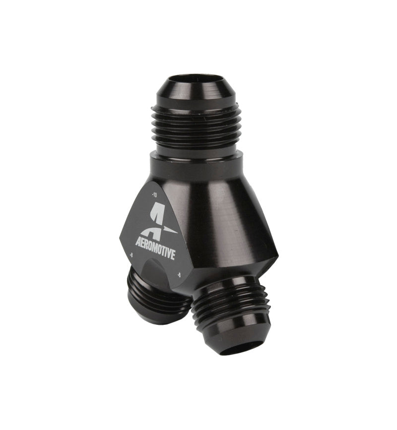 Aeromotive Y-Block, -10 to (2)-08 (view 1)