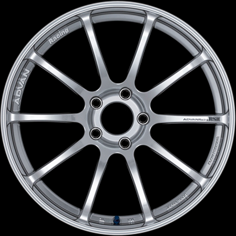 Advan RSII 17x8.5 / +51 Offset / 5x114.3 / 73mm Bore / Hyper Silver YAP7H51EHS
