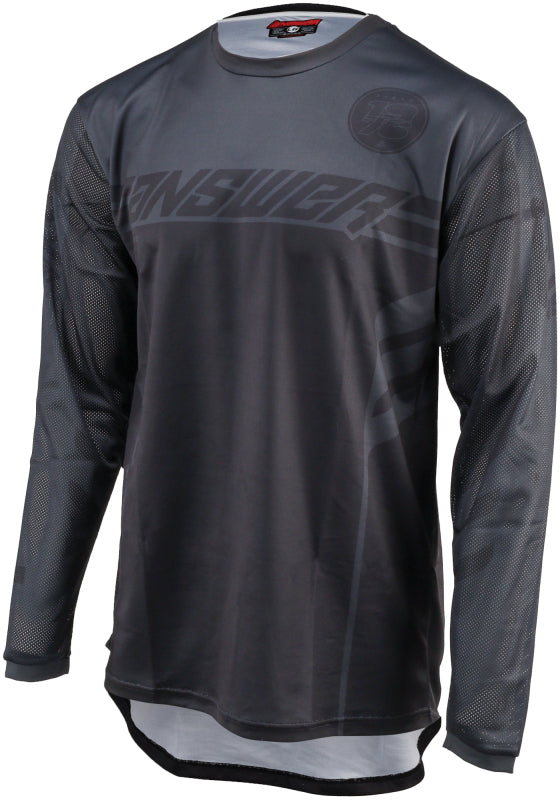 Answer 24 Arkon Nitrus Jersey Black/Grey - 2XL 442491