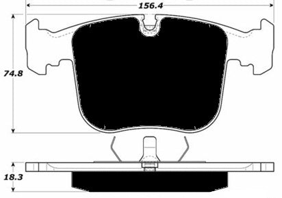 Porterfield Brake Pads for 1994 BMW 850CSi