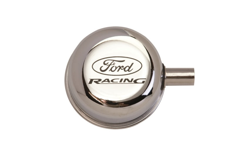Ford Performance Parts Ford Racing Chrome Breather Cap W/ Ford Racing Logo (view 1)