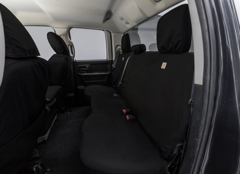 Covercraft 21-23 Nissan Pathfinder- Carhartt SuperDux SeatSaver Third Row- Black SSC7587COBK