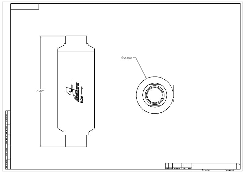 Aeromotive Pro-Series 10 Micron, ORB-12 Fuel Filter (view 12)