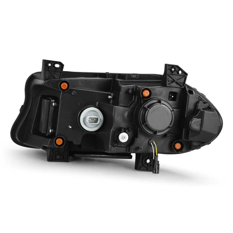 AlphaRex 15-23 Dodge Charger LUXX-Series LED Proj Headlights Black w/Activtn Lgt & Seq.Sig / SB DRL 880599 *Discontinued