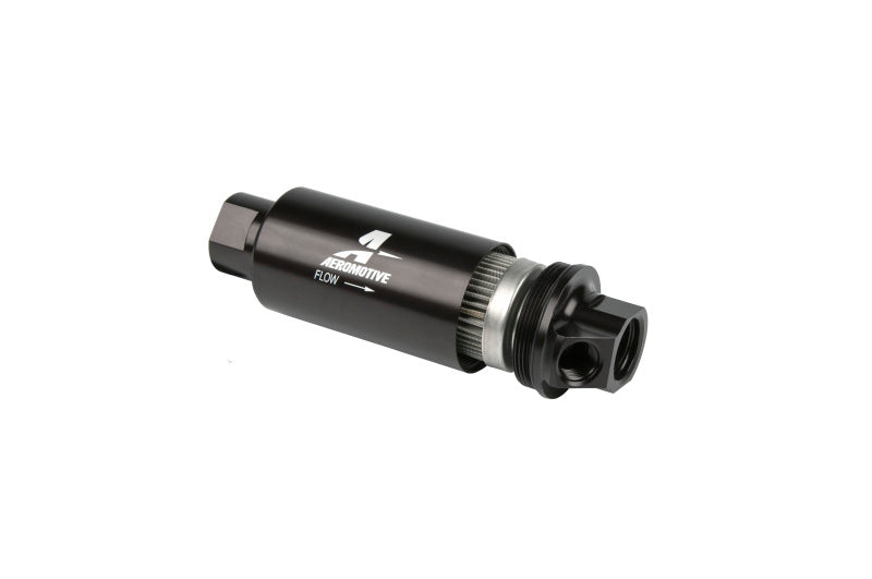 Aeromotive Dual Outlet Oil/Fuel Filter, ORB-10 (view 1)