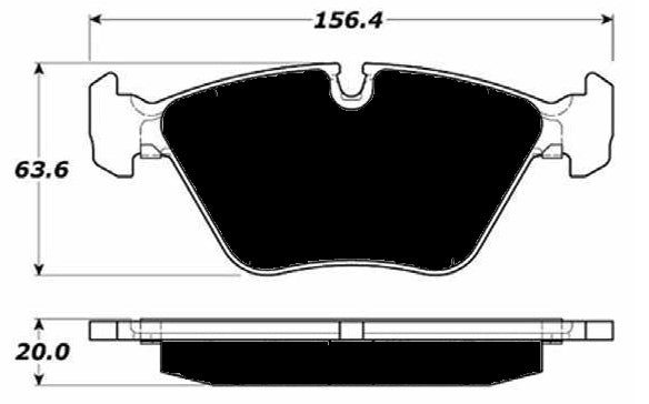 Porterfield Brake Pads for 2005 BMW X3