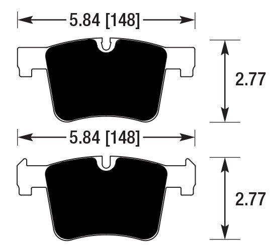 Porterfield Brake Pads for 2015 BMW X4 - Exc M40i