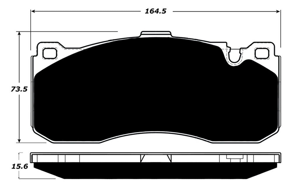 Porterfield Brake Pads for 2012 BMW 135i