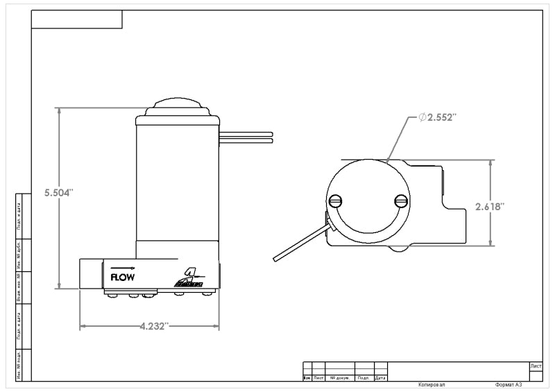 Aeromotive H/0 Fuel Pump - 3/8 NPT (view 20)