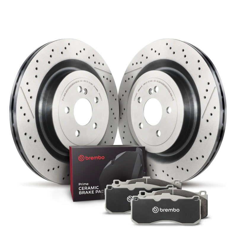 Brembo OE Rear Disc Brake Kit KT00C26