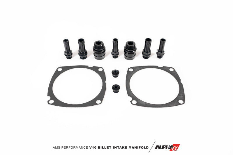 AMS Performance V10 Audi R8 / Lamborghini Huracan / Performante Billet Intake Manifold - CLR Anodize ALP.37.08.0001-1