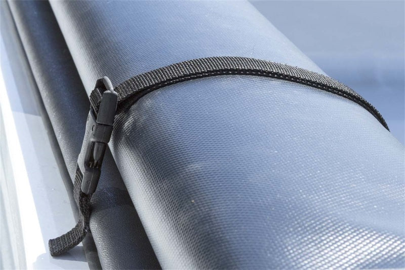 Access Literider 08-09 Titan King Cab 8ft 2in Bed (Clamps On w/ or w/o Utili-Track) Roll-Up Cover 33209