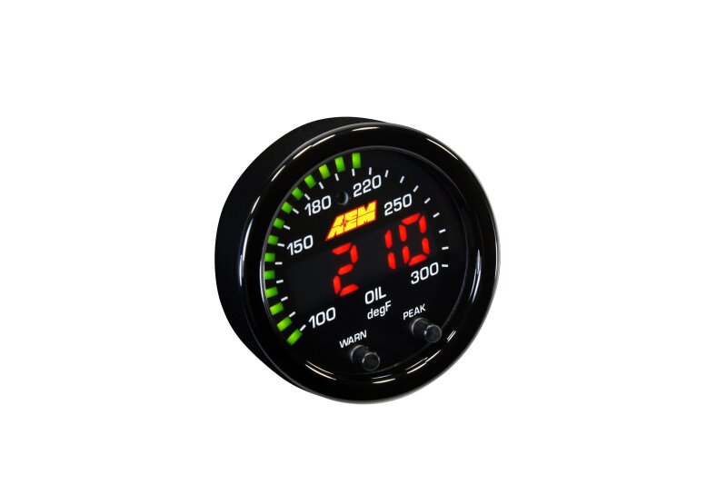 AEM Electronics Engine Coolant Temperature Gauge (view 28)