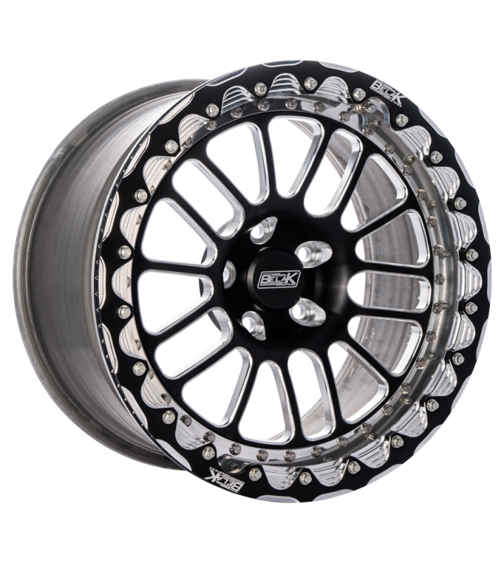 Belak Wheels Belak 18x9 / 5.75in BS / 5x4.75 BP / High Pad / Series 2 Wheel - Single Beadlock 18095475S25BS-SBL