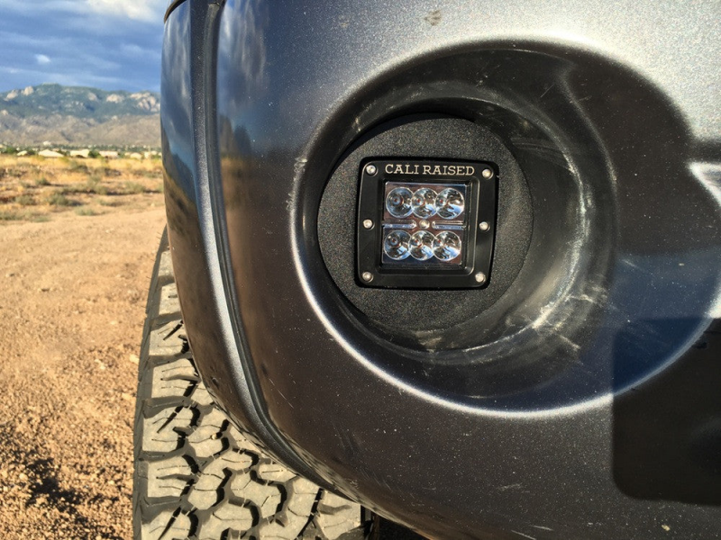 Cali Raised LED Cali Raised 2005-2011 Toyota Tacoma Led Fog Light Pod Replacements Brackets Kit - Brackets Only CR2338