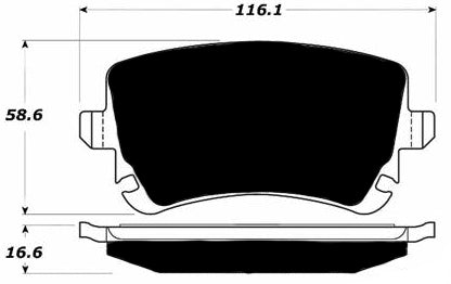 Porterfield Brake Pads for 2006 AUDI A6 Quattro - 4.2L V8
