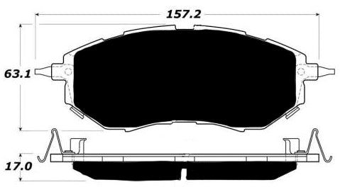 Porterfield Brake Pads for 2010 SUBARU OUTBACK