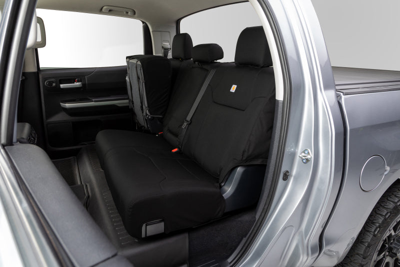 Covercraft 24-25 Ford F250/F550 Carhartt Super Dux PrecisionFit Custom Front Row Seat Covers - Black GTF4423ABCOBK