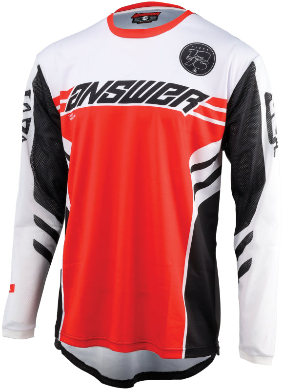 Answer 24 Arkon Nitrus Jersey Red/Black/White - Medium 442446