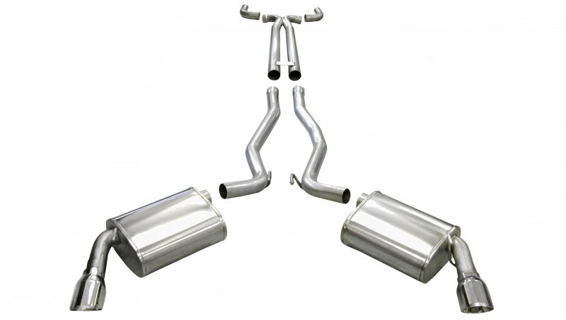 Corsa Performance 10-14 Chevrolet Camaro Convertible SS 6.2L V8 Manual Polished Sport (view 1)