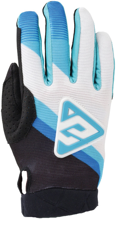 Answer 24 Peak Flo Gloves Black/Blue/White Youth - XL 442885