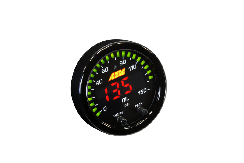 AEM Electronics Engine Oil Pressure Gauge (view 7)