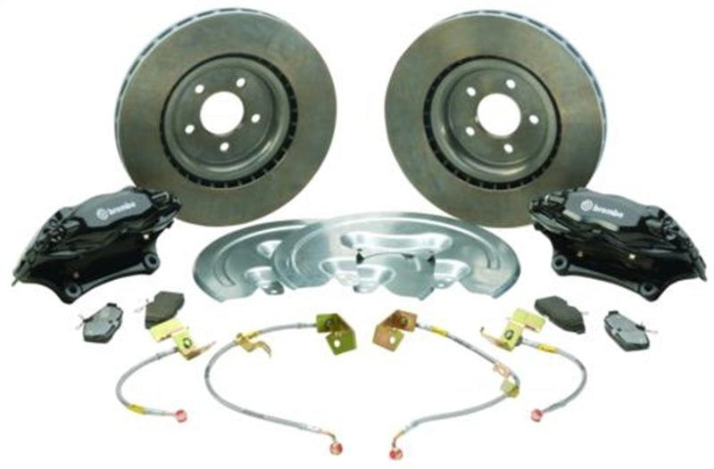 Ford Performance Parts Ford Racing 2005-2014 Mustang GT 14inch SVT Brake Upgrade Kit (view 8)