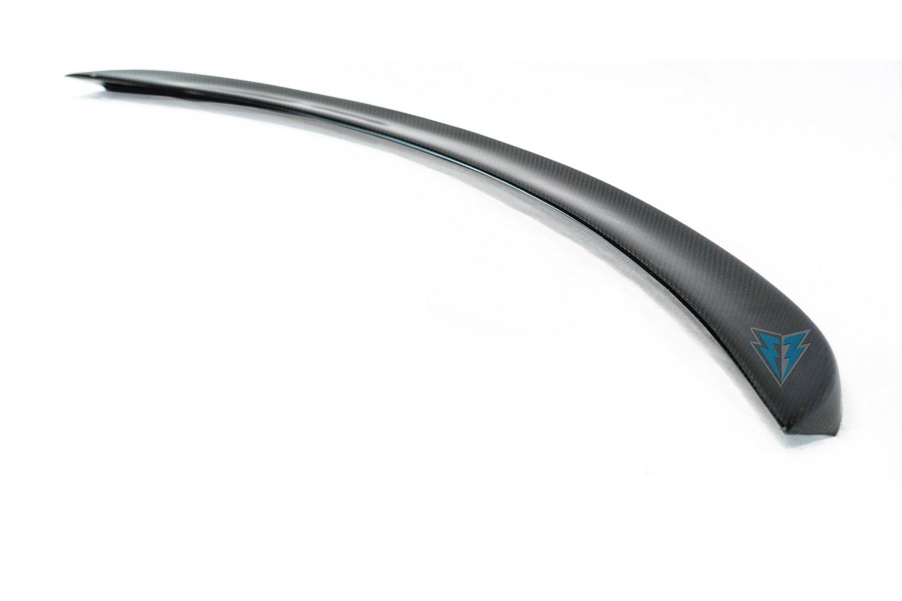 2012-2026 Tesla Model S TK Style Carbon Fiber Trunk Spoiler | FYBR Aerodynamics