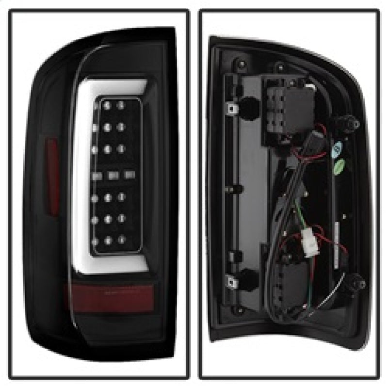 Spyder Chevy Colorado 2015-2017 Light Bar LED Tail Lights - Black ALT-YD-CCO15-LED-BK 5084576