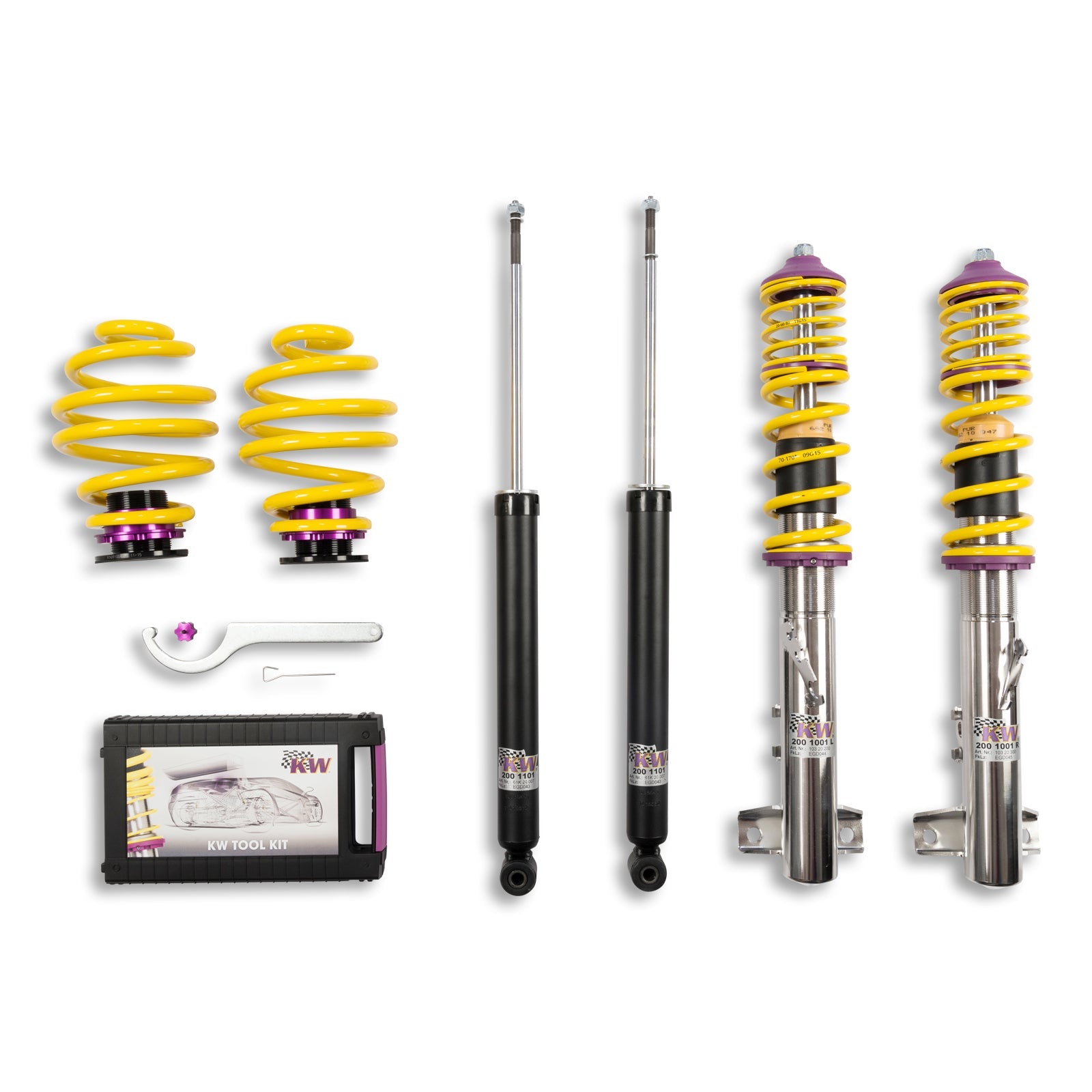 KW V1 Coilover Kit 10220011