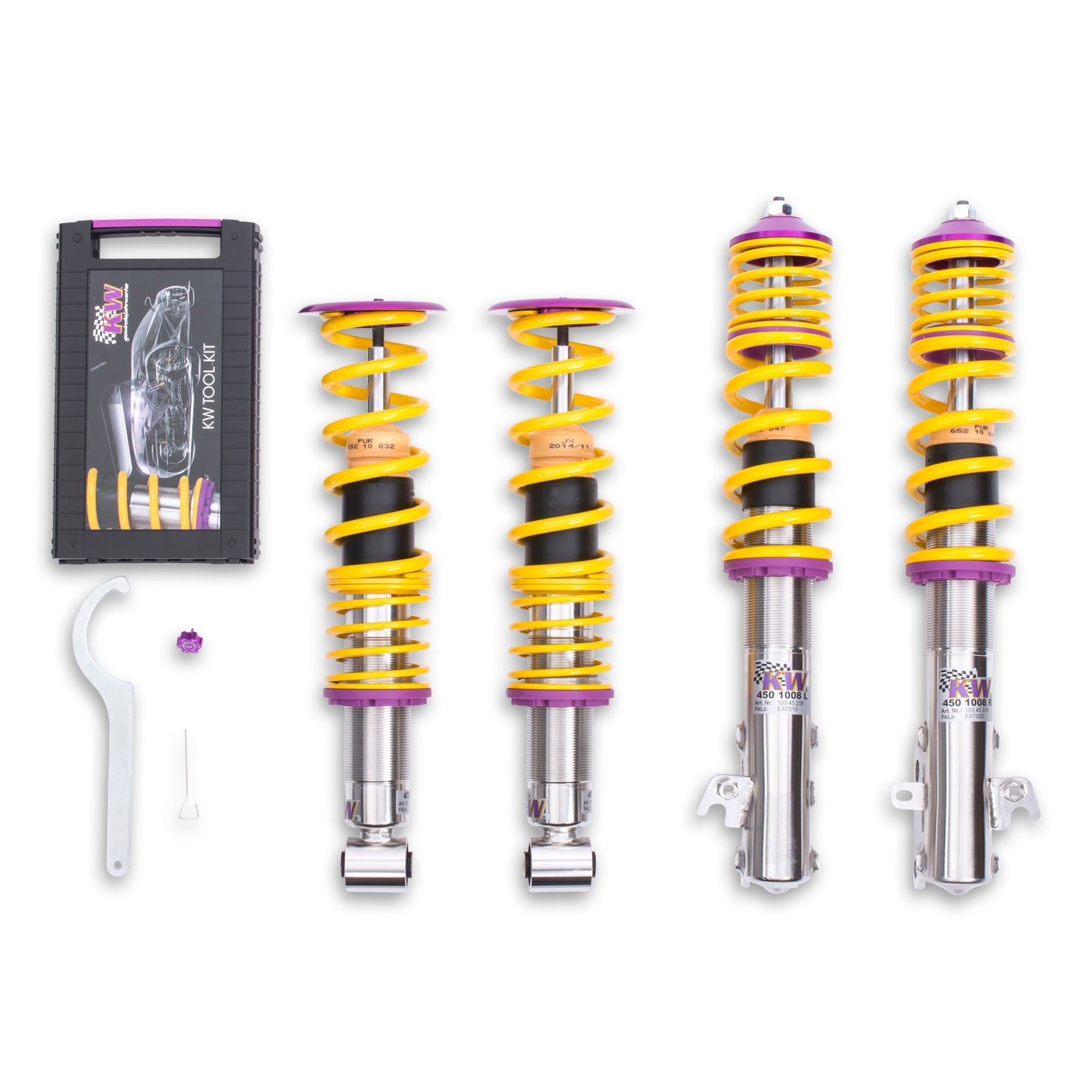 KW Coilover Kit V1 - Subaru WRX