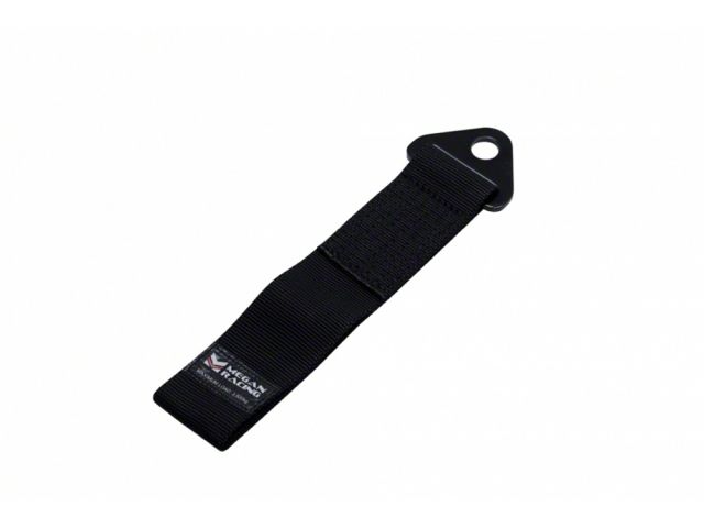Megan Racing Tow Strap 50mm for Universal Vehicles - 2" Nylon Webbing, 0.6" Bolt Hole, 3,500 Lbs Capacity (view 1)