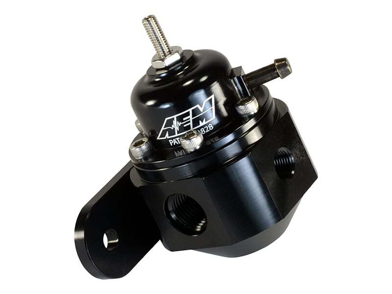 AEM Electronics Universal Fuel Pressure Regulator Black (view 11)