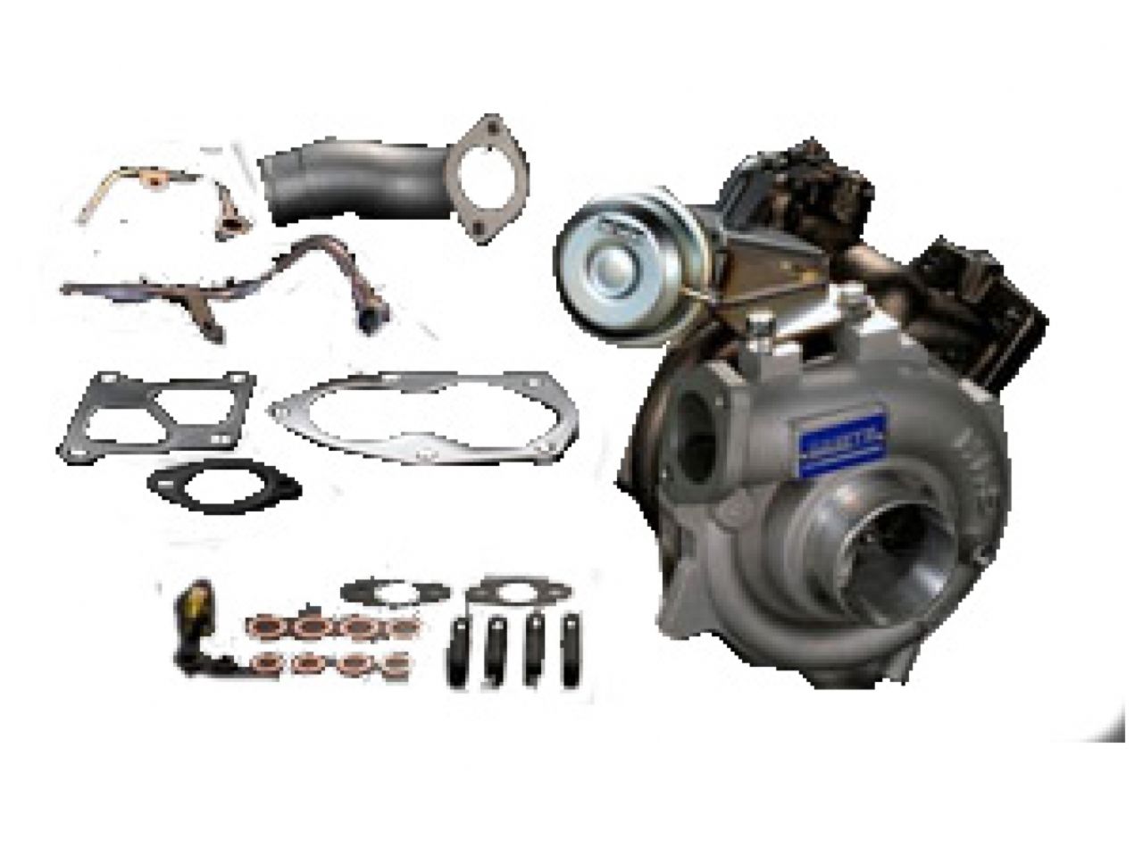 HKS 03-06 Mitsubishi EVO 8/9 GTII 7460R Sport Turbo Kit (view 1)