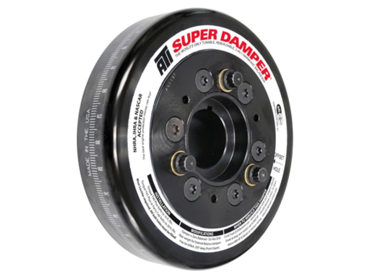 ATI Performance Products Damper - 7 - Al - Chevy Bb 3 Ring