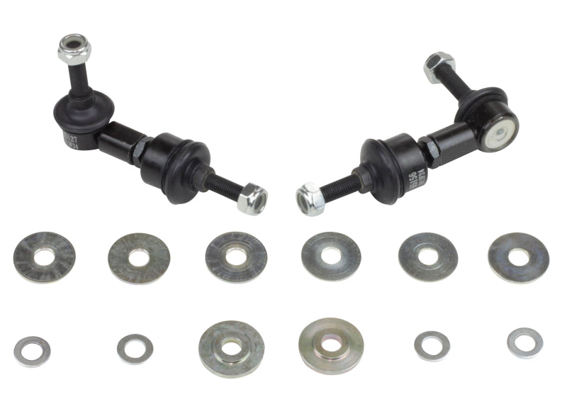 Whiteline Sway Bar Link Kit Heavy Duty Adj Steel Ball Nissan 240SX 1989-1998 (view 1)