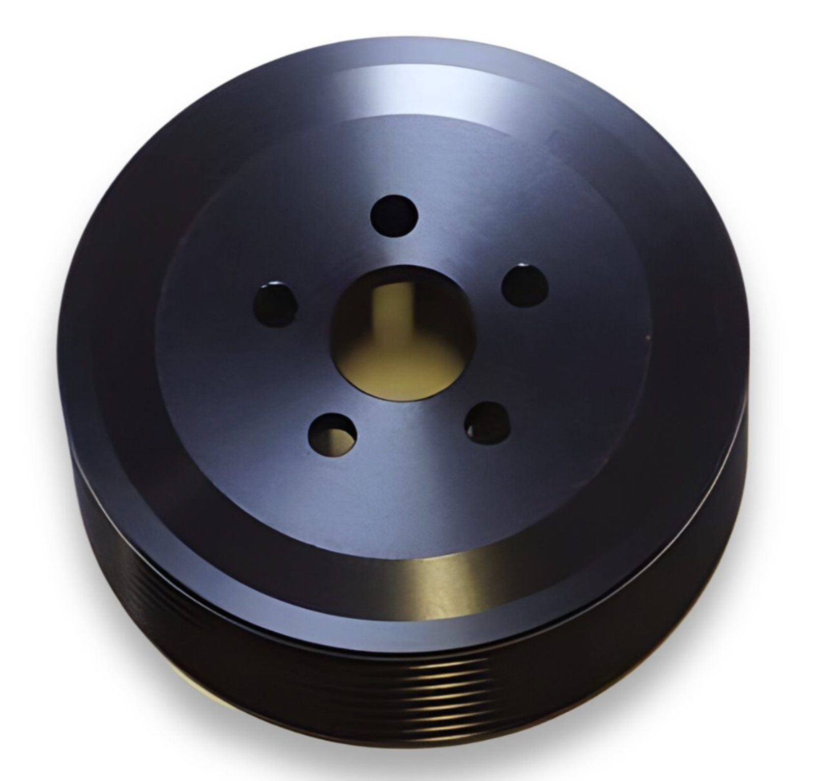 HKS 8-Rib 100mm GT Supercharger Pulley Black Aluminum 12999-AK005 (view 2)