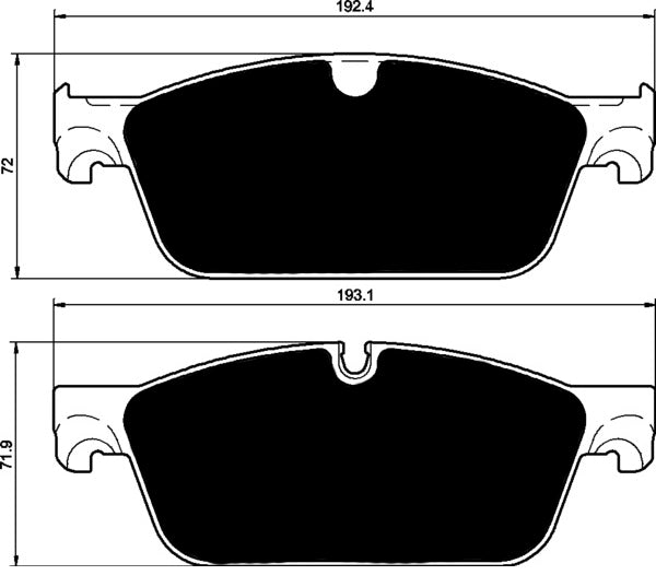 Porterfield Brake Pads for 2014 MERCEDES-BENZ ML63 AMG ARMORED