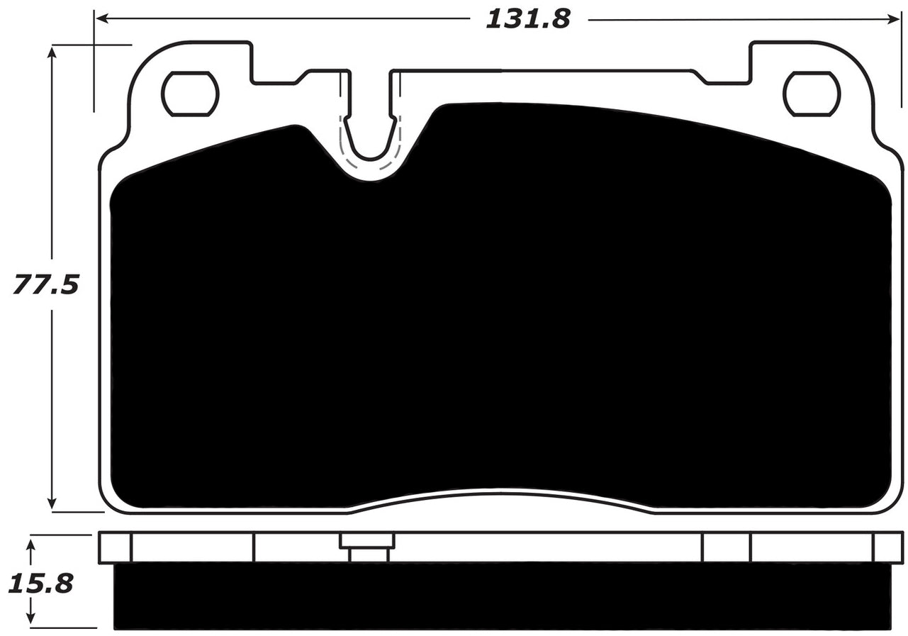 Porterfield Brake Pads for 2014 AUDI Q5 - 2.0T w/Brembo Calipers