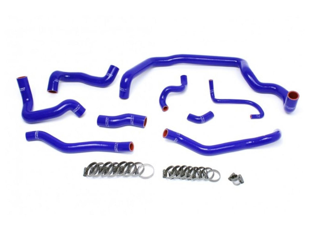 HPS Blue Reinforced Silicone Radiator and Heater Hose Kit Coolant Mini 07-11 Cooper S R56 1.6L Turbo Manual Trans (view 1)
