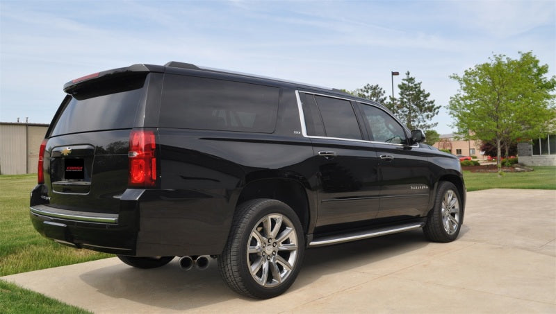 Corsa Performance 2015 GMC Yukon XL 1500 5.3L V8 3in Cat-Back Single Side Exit Twin 4in (view 3)