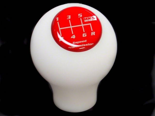 HKS Limited Edition White Ball Shift Knob M10x1.25 Thread (view 1)