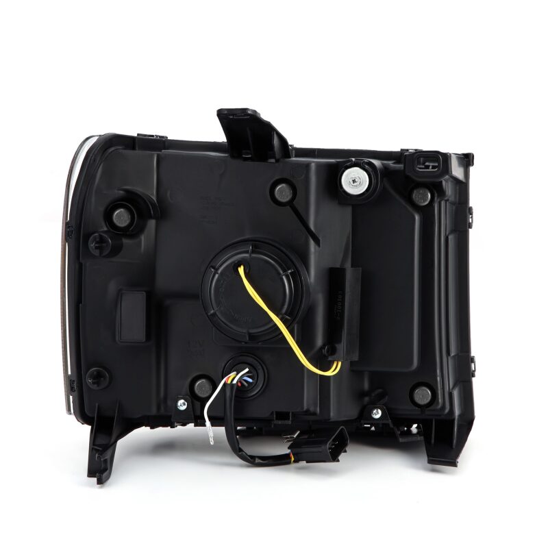 AlphaRex 07-13 GMC Sierra 1500 (No Clsc) LUXX-Series LED Proj HL Chrome w/Actv Lgt & Seq.Sig / DRL 880096 *Discontinued
