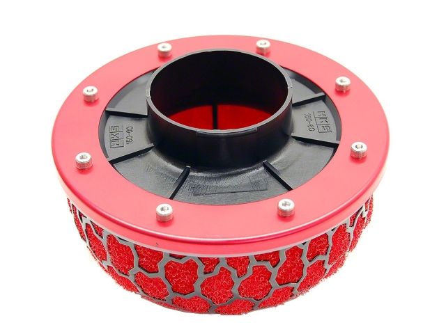 HKS SMF Reloaded 60mm Inlet Universal Air Filter 150mm Red (view 3)