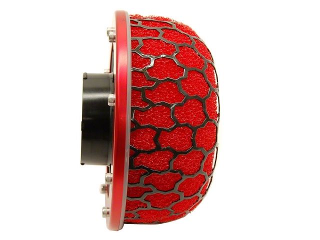 HKS SMF Reloaded 60mm Inlet Universal Air Filter 150mm Red (view 4)