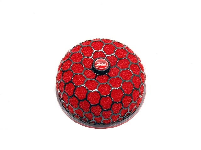 HKS SMF Reloaded 60mm Inlet Universal Air Filter 150mm Red (view 5)