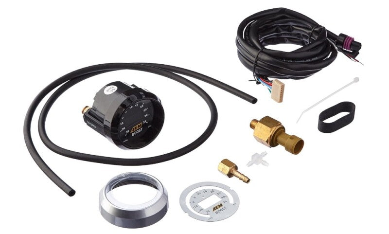 AEM Electronics 52mm Digital Boost Gauge 35 PSI (view 7)