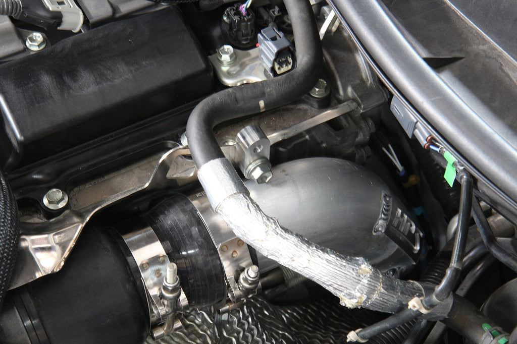 HPS Performance Products HPS Intercooler Hot Charge Pipe with Silicone Boots 2018-2022 Lexus RC300 2.0L Turbo , 17-122